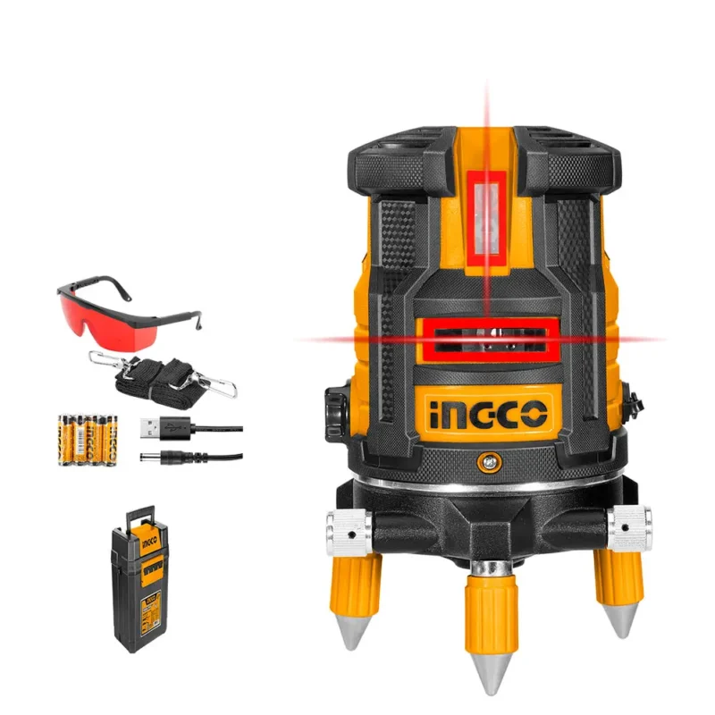 LASER LINIJSKI SAMONIVELACIONI CRVENI ZRACI INGCO HLL306505