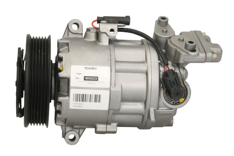 Kompresor klime ZA: BMW 1 (E81), (E87), (E88), (E82), 3 (E90), (E93), (E92), (E91), X1 (E84), TEAMEC TM8600223