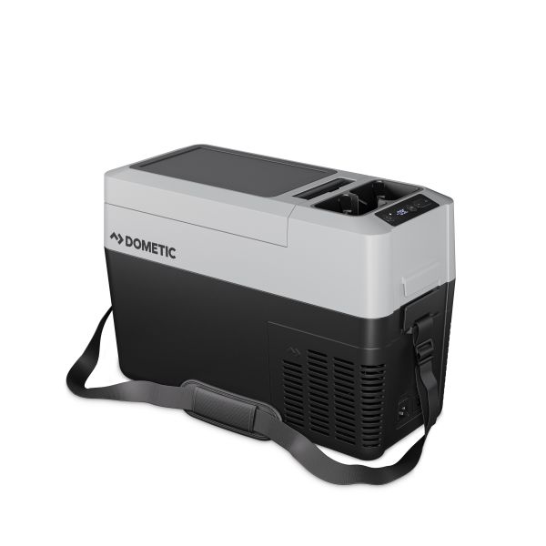 Auto frižider sa kompresorom DOMETIC, serija CFF, model: CFF 12, 13l, 12/24/230 V (380x235x562 mm), težina: 9,4 kg, temperaturni opseg: između +20°C i -18°C; DOMETIC WAE 97000133103