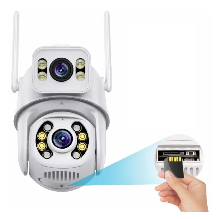 IP Wi-Fi dual kamera; ELEMENTA WFIP-5043X
