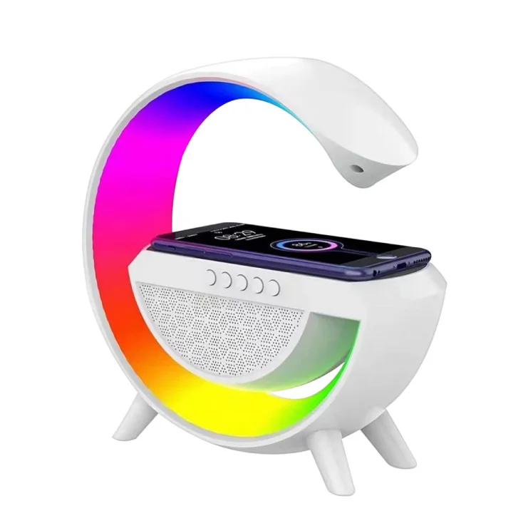 RGB BT zvučnik sa bežičnim punjačem; Yiwu Moon Star YW13173-3383