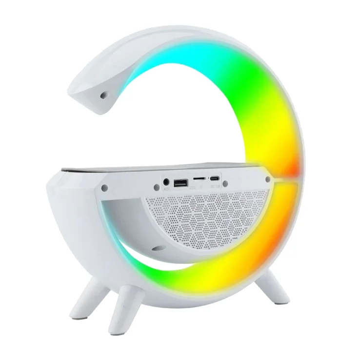 RGB BT zvučnik sa bežičnim punjačem; Yiwu Moon Star YW13173-3383