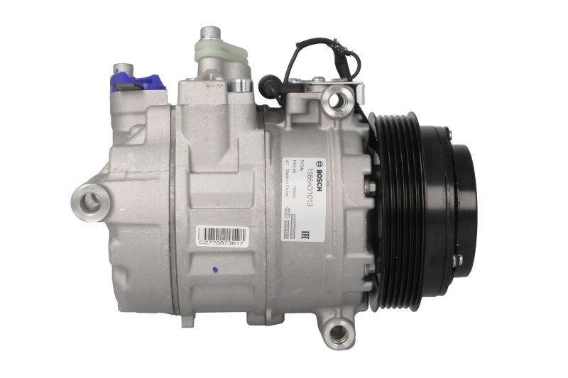 Kompresor klime BOSCH odgovara: MERCEDES C T-MODEL (S202), C (W202), CLK (A208), CLK (C208), E T-MODEL (S210), E (VF210), E (W210), G (W461), G (W463), M (W163), S (C140), S (W140) 1.8-5.5 od 1991-; BOSCH 1 986 AD1 013