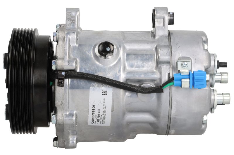 Kompresor klime odgovara: AUDI A3, TT; FORD GALAXY I; SEAT CORDOBA, CORDOBA VARIO, IBIZA II, LEON, TOLEDO II; SKODA OCTAVIA I; VW BORA, BORA I, GOLF IV, NEW BEETLE 1.4-2.8