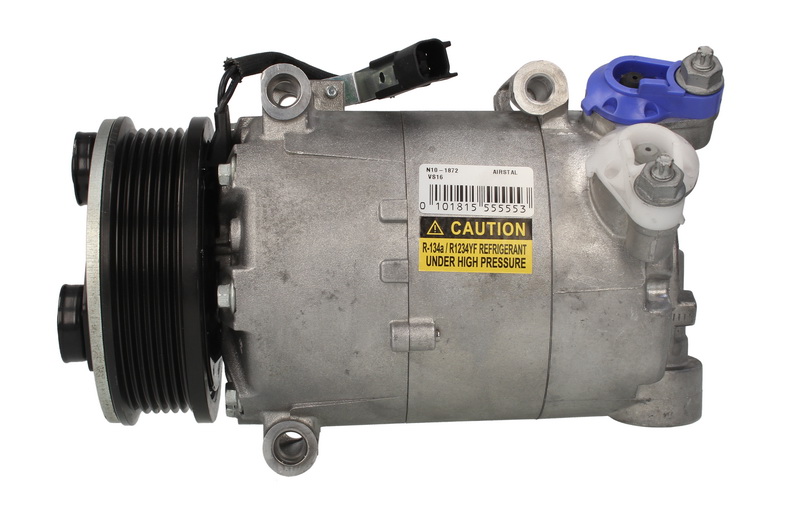 Kompresor klime VS16 AIRSTAL, promer remenice 110mm, 12V ZA: FORD C-MAX II, FOCUS III, FOCUS III/HATCHBACK, GALAXY II, GALAXY MK II, GRAND C-MAX, KUGA I, MONDEO IV, S-MAX 2.0D/2.2D od 2006-2019. AIRSTAL 101872,10-1872