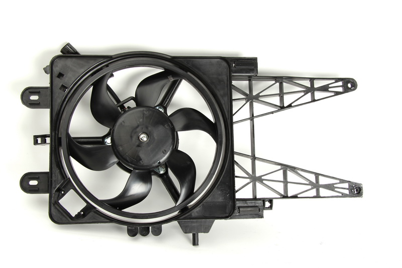 Ventilator hladnjaka (s kućištem) THERMOTEC ZA : FIAT PUNTO, PUNTO/HATCHBACK 1.2/1.2CNG/1.4 1999-2012 THERMOTEC D8F006TT