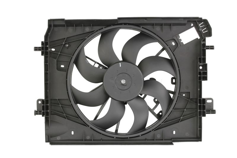 Ventilator hladnjaka (s kućištem) THERMOTEC ZA : DACIA DOKKER, DOKKER EXPRESS/MINIVAN, LODGY, LOGAN II, LOGAN MCV II, SANDERO II; RENAULT CAPTUR I, CLIO IV, CLIO IV/HATCHBACK 0.9-1.6LPG 2012- THERMOTEC D8R013TT