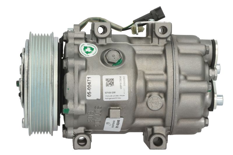 Kompresor klime (reparirana) ELSTOCK ZA: VOLVO C30, C70 II, S40 II, V50; FORD FOCUS C-MAX, FOCUS II 2.0D/2.4D od 2003.-2012. ELSTOCK ELS510245,ELS51-0245