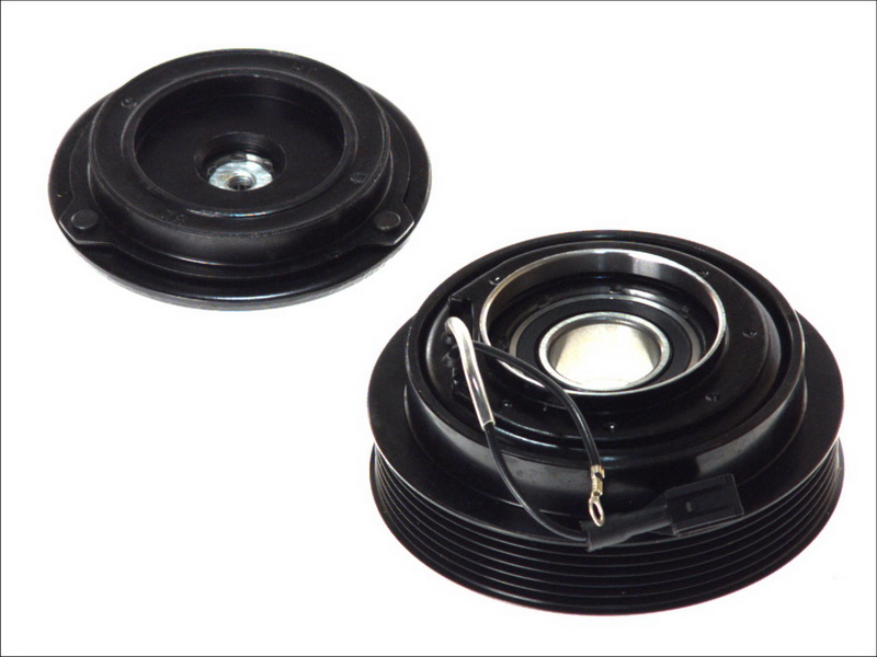 Kvačilo kompresora klime (HCC HCC HS-18 6PK 128mm) THERMOTEC ZA : HYUNDAI SANTA FÉ I, TRAJET, XG 2.0-2.7 1998-2008 THERMOTEC KTT040091