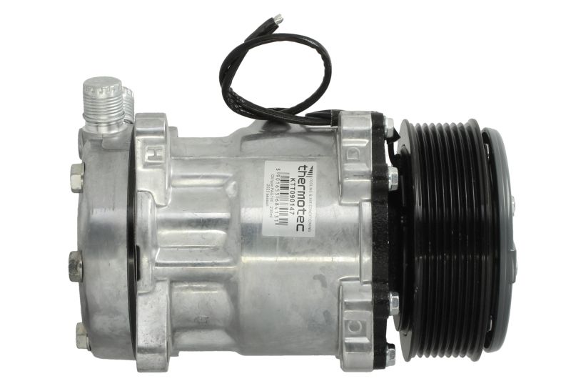 Kompresor klime ZA: CASE IH MAXXUM, MXM; NEW HOLLAND 5000, 6000, 7000, 8000, M, TM, TS, TSA, TV 0.7D-7.5D 1991-, THERMOTEC KTT090147
