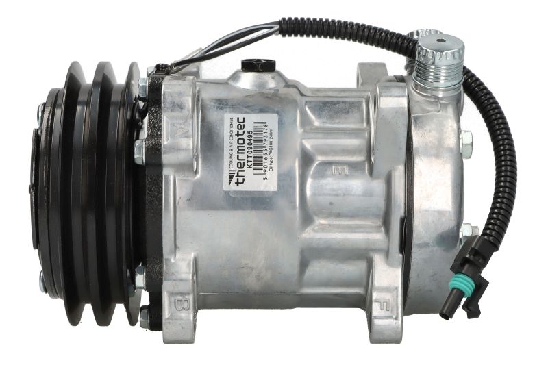 Kompresor klime ZA: JCB 3CX, 3CX SITEMASTER, 3CX-2, 3CX-4, 3CXC, 3CXS, 3CXT, 4CX, 4CXC, THERMOTEC KTT090495