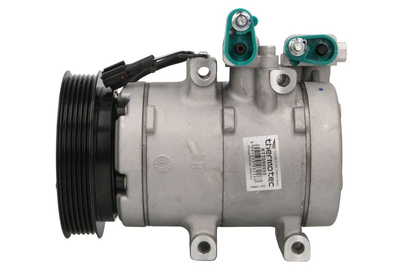 Kompresor klime ZA: HYUNDAI HIGHWAY, SANTA FÉ I, SANTA FÉ I/SUV, SONATA IV, TRAJET, TRAJET/MINIVAN, XG; KIA MAGENTIS I 2.0-2.7 1998-2008, THERMOTEC KTT090595