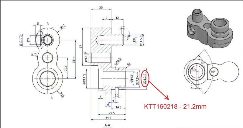 Crevo klime ZA : ALFA ROMEO 159 1.9/1.9D 2005-2011 THERMOTEC KTT160218