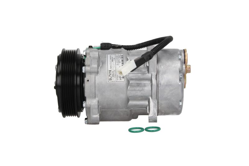 Kompresor klime SD7V16 NRF, promer remenice 119mm, 12V odgovara: CITROEN BERLINGO, BERLINGO/MINIVAN, BX, C5 I, C5 II, EVASION, JUMPER I, JUMPY I, XANTIA, XANTIA/KOMBI, XM 1.1-3.0
