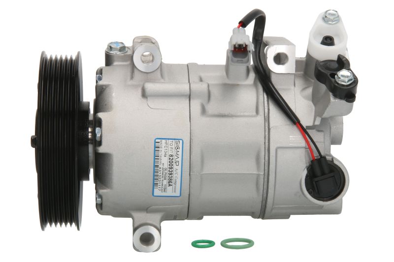 Kompresor klime 6SEL14C NRF, promer remenice 120mm, 12V ZA RENAULT GRAND SCENIC III, MEGANE, MEGANE III, MODUS, SCENIC III 1.2LPG-1.6LPG od 2008.-2017.NRF NRF32596,NRF 32596