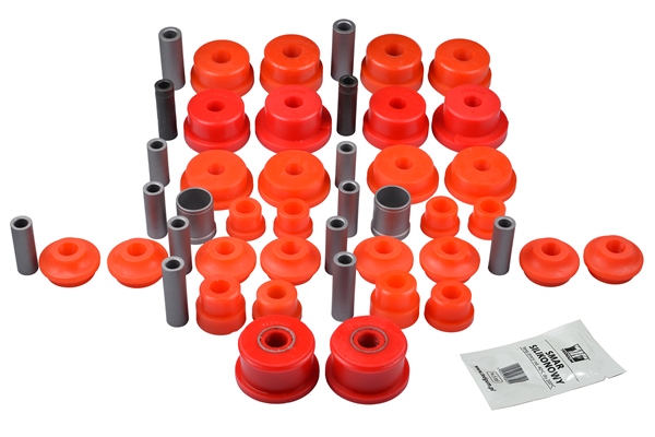 Set poliuretanskih čaura, tvrdoća: 70 Sha TED-GUM ZA: BMW 3 (E36) 1.6-3.2 od 1990-1999.TED-GUM TED11802,TED11802