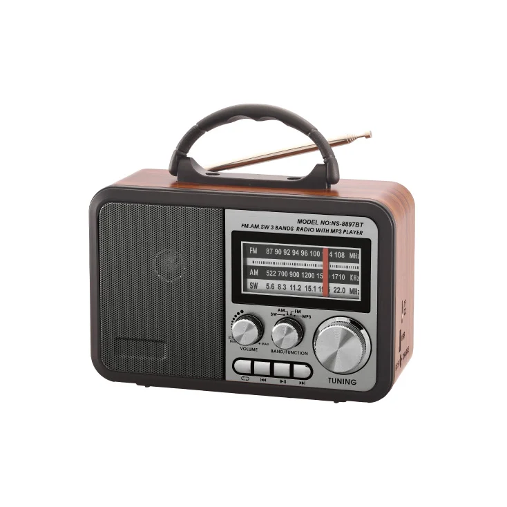 Prenosni retro Bluetooth radio 8897BT NS-8897BT