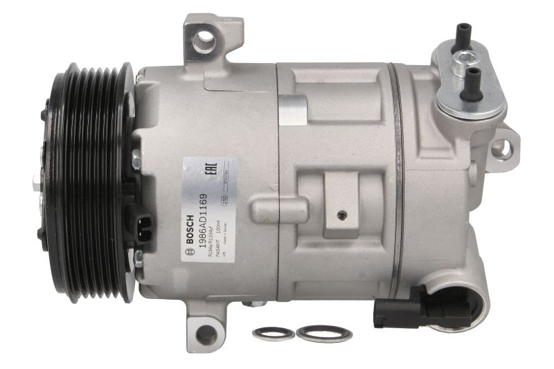 Kompresor klime ZA: ALFA ROMEO GIULIETTA, GIULIETTA/HATCHBACK 1.6D/2.0D 2010-2020, BOSCH 1 986 AD1 169