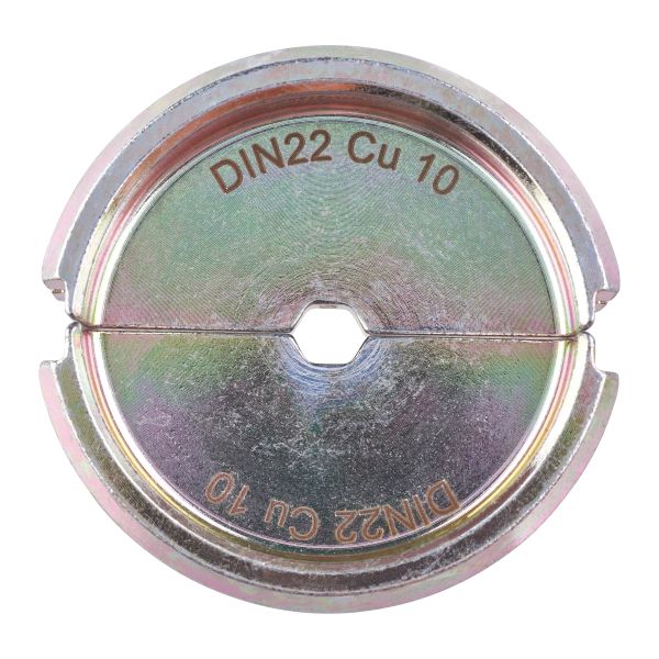 Matrica za crimper, DIN22 Cu 10 -1pc, MILWAUKEE 4932464862
