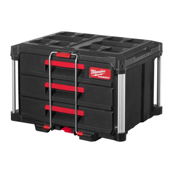 Kofer / Kutija za alat / Organizator, plastika, crna, dimenzije, MILWAUKEE 4932472130