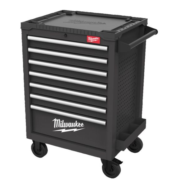 Kolica za alat, ukupan broj ladica: 7, serija: TOOLGUARD 27", boja: siva, visina: 690mm, MILWAUKEE 4932500740