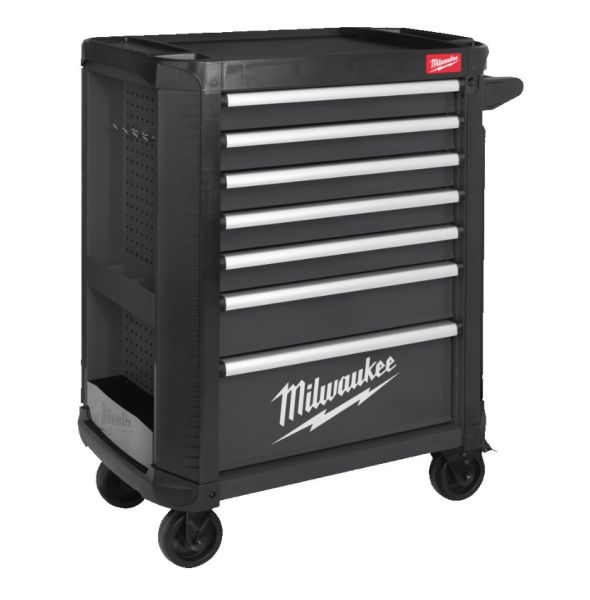 Kolica, ukupan broj ladica: 7, serija: TOOLGUARD, boja: siva, visina: 780mm, MILWAUKEE 4932500742