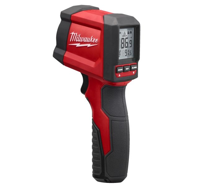 Alati za merenje, toplomer, vrsta: digitalni, laserski, 2267-40, za merenje temperature, napajanje: na baterije, MILWAUKEE 4933451906