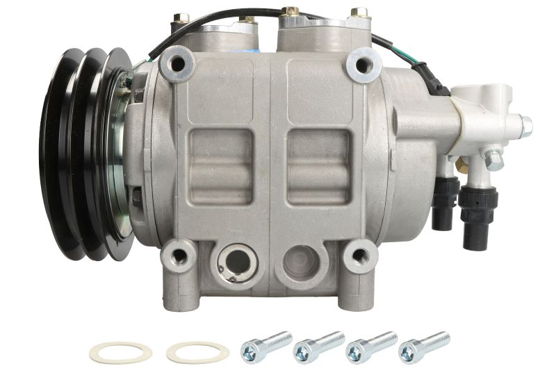 Kompresor klime ZA: univerzalni TM43 24V, tip remenice: A2 180 mm, THERMOTEC KTT090600