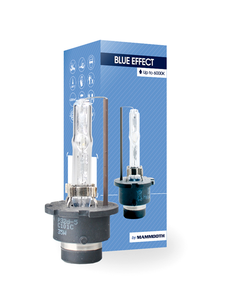 Sijalica, far za dugo svetlo D2S xenon, 1 kom., 85V, hladna bela, 35W, tip gedore: P32D-2; MAMMOOTH MMTF195D2S6000K