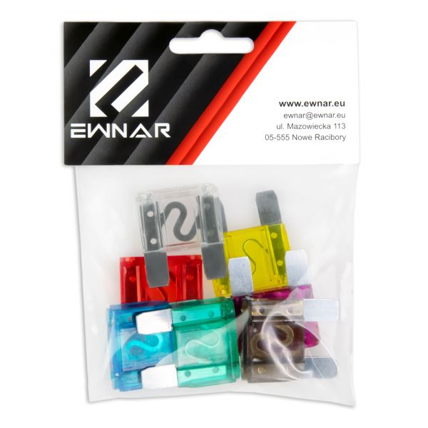 Komplet osigurača, 7 kom. (100A; 20A; 30A; 50A; 60A; 70A; 80A) MAXI EWNAR MMTO032 201