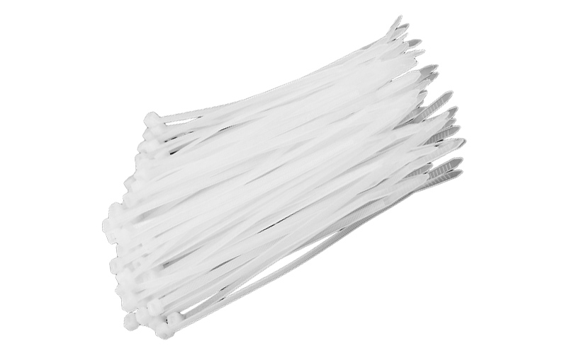 Set plastičnih vezica za kablove 100 komada, 140 X 3,6, bele EWNAR MMT TKB 1403,6