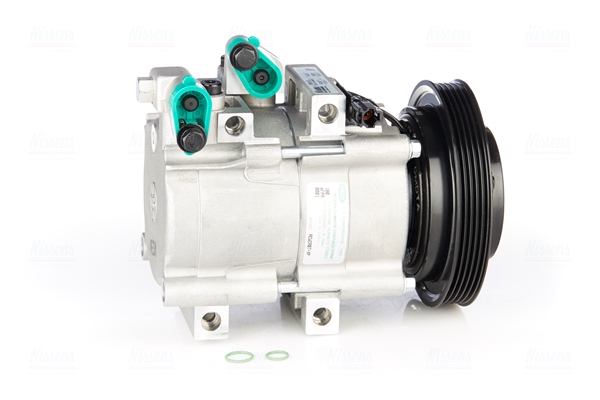 Kompresor klime HS-18, promer remenice 140mm, 12V NISSENS odgovara za: HYUNDAI TERRACAN 2.9D od 2001-2006; NISSENS NIS890182