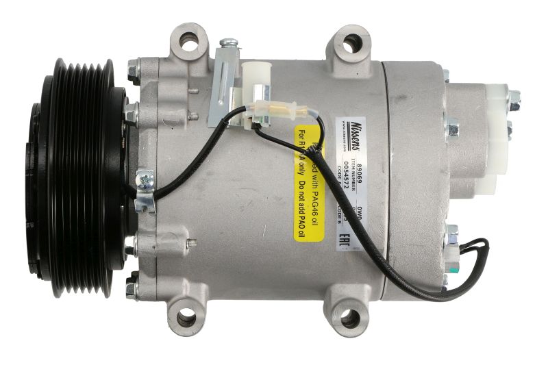Kompresor klime ZA: VOLVO S60 I, S80 I, V70 I, V70 II, XC70 I 2.0-3.0 1996-2010, NISSENS NIS 89069