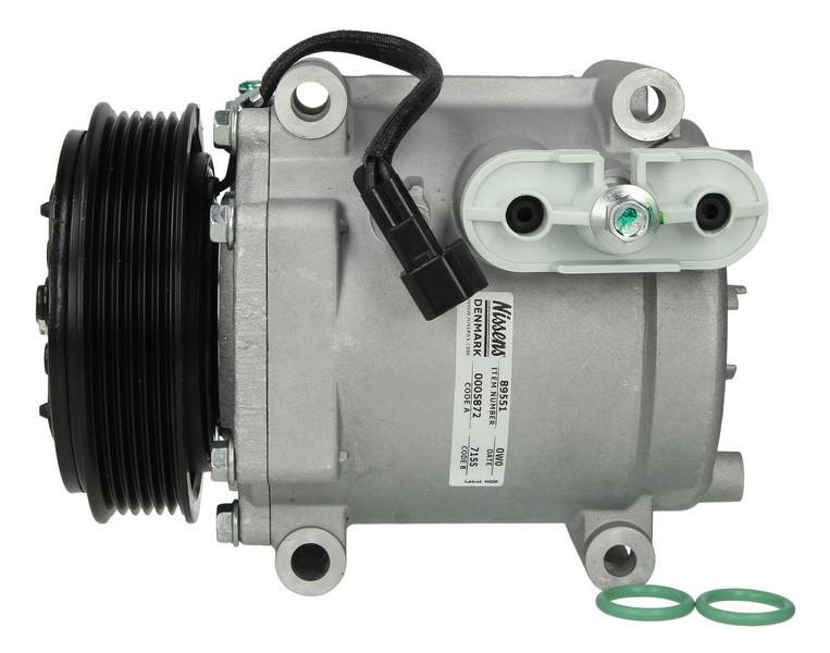 Kompresor klime ZA: FORD FIESTA VI; MAZDA 2 1.4D/1.6D 2008-2017, NISSENS NIS 89551