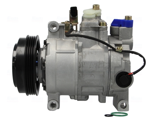 Kompresor klime 6SE12C, promer remenice 110mm, 12V ZA AUDI A4 B6, A4 B7, A6 C5, ALLROAD C5 2.5D od 1997-2006. NISSENS NIS89049