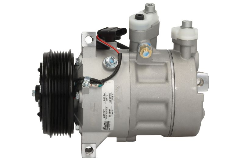 Kompresor klime PXC14 NISSENS, promer remenice 110mm, 12V ZA MERCEDES C (A205), C (C205), C T-MODEL (S205), C (W205), CLS (C257), E (A238), E ALL-TERRAIN (S213), E (C238) 1.5-3.0 od 2013. NISSENS NIS890717,NIS 890717