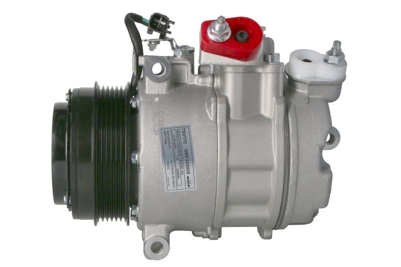 Kompresor klime 7SBH17C, promer remenice 110mm, 12V ZA: FORD C-MAX II, FOCUS III, FOCUS III/HATCHBACK, FOCUS III/KOMBI, GALAXY II, GRAND C-MAX, MONDEO IV, MONDEO V 1.5D/1.6D od 2010. NRF NRF320005,NRF 320005