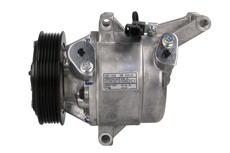 Kompresor klime DKV09Z ZA : MAZDA 2, CX-3 1.5/1.5H/2.0 2014- NRF NRF320110