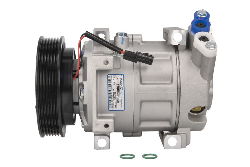 Kompresor klime SD7V16 ZA : NISSAN MICRA III, QASHQAI I; RENAULT KOLEOS I 1.4/1.5D/2.5 2003- NRF NRF320119