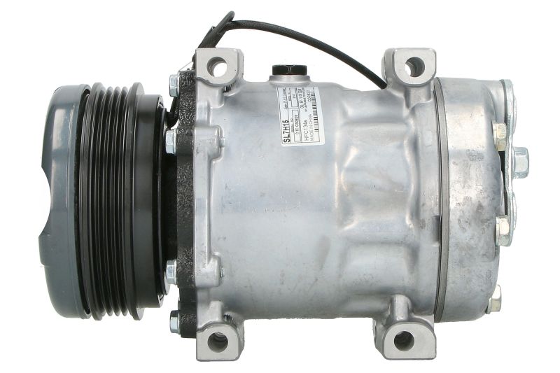 Kompresor klime (R134a) ZA : MASSEY FERGUSON 5425, 5435, 5445, 5455, 5460, 5470, 5480, 6445 (DYNA), 6455, 6460, 6465, 6470, 6475, 6480, 6485, 6490, 6495, 6497, 6499 (PERKINS 6 CYL) NRF NRF320124