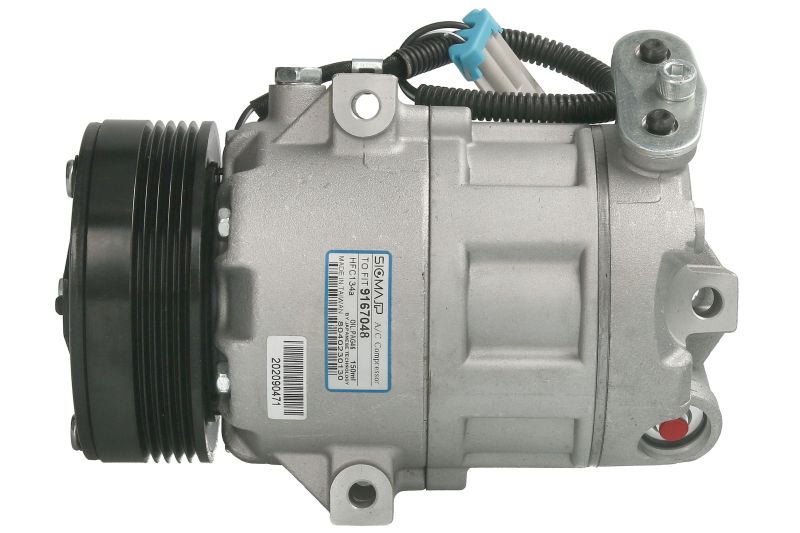 Kompresor klime SD6V10 ZA : OPEL AGILA, ASTRA G, ASTRA G/KOMBI, CORSA B 1.0/1.2 1996-2007 NRF NRF32197