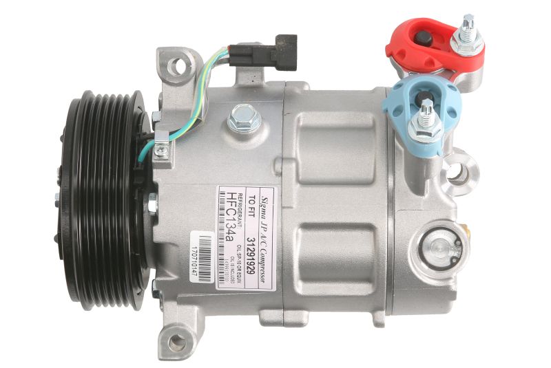 Kompresor klime PXV16 ZA : VOLVO C30, S40 II, S60 II, V40, V50, V60 I; FORD C-MAX II, FOCUS III, FOCUS III/HATCHBACK, GALAXY II, GALAXY MK II 1.6D/2.0D 2008- NRF NRF32816