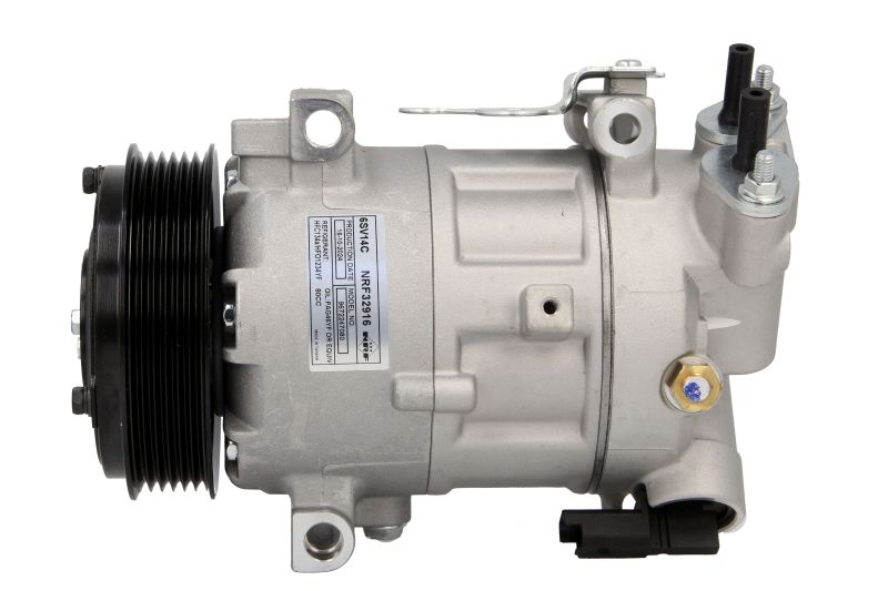 Kompresor klime 5SEL09C ZA : DS DS 3; CITROEN C3 II, DS3; PEUGEOT 2008 I, 208 I, 208/HATCHBACK 1.0-1.6 2009-2019 NRF NRF32916