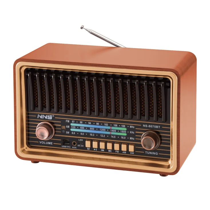 Retro RGB Bluetooth radio 8075BT; NS-8075BT