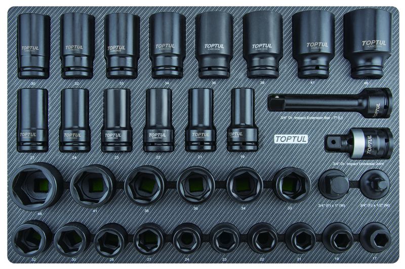 Umetak sa alatom, veličina umetka ladice: 575x375mm TOPTUL GED3426