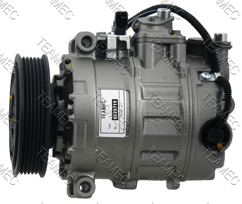 Kompresor klime TEAMEC odgovara za: AUDI A4 B7 (8EC) A4 B7 Avant (8ED) A6 C6 (4F2) A6 C6 Avant (4F5) A8 D3 (4E2, 4E8) Q7 (4LB) VW TOUAREG (7LA, 7L6, 7L7); TEAMEC TM8629719