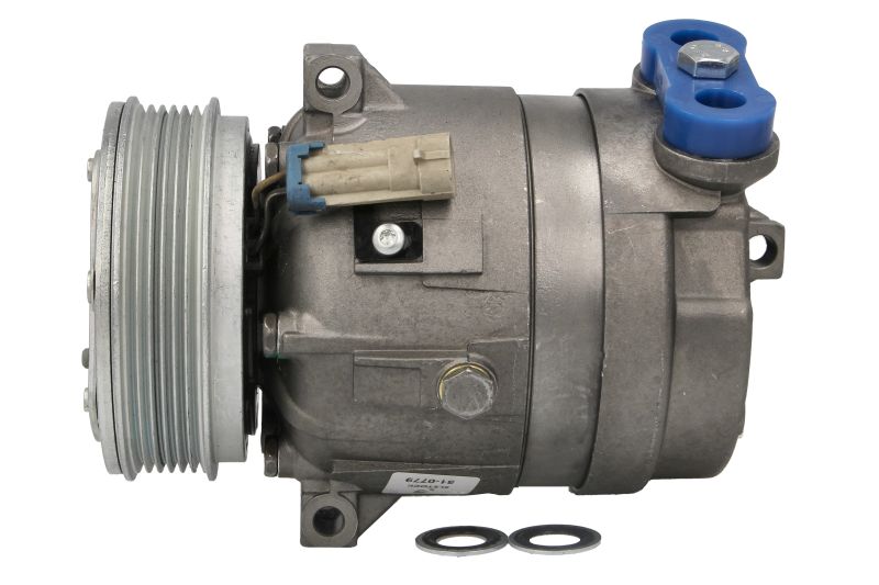 Kompresor klime (reparirana) ELSTOCK ZA: CADILLAC BLS; FIAT CROMA, CROMA/KOMBI; OPEL SIGNUM, VECTRA C, VECTRA C GTS; SAAB 9-3, 9-5 1.9D/2.2D od 1998. ELSTOCK ELS510779,ELS51-0779