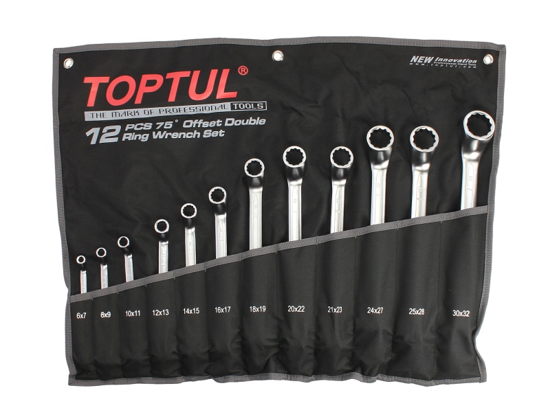 Set okastih zakrivljenih ključeva 12 komada TOPTUL GPAI1202