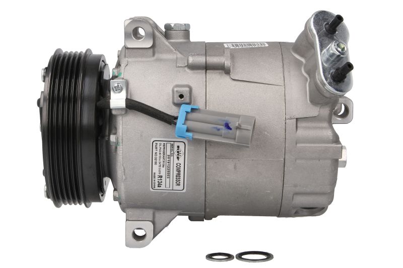 Kompresor klime PXV16, promer remenice 110mm, 12V ZA : OPEL ASTRA G, ASTRA G CLASSIC 1.6 2000-2009 NRF NRF32190