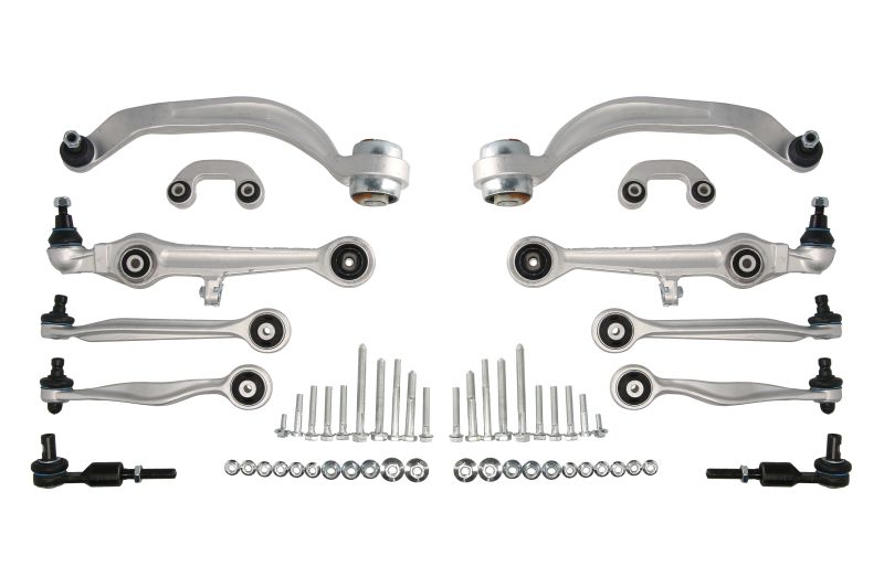 Set prednjeg oscilirajućeg ramena, promer klina: 21 mm. REINHOCH odgovara za: AUDI A4 B5, A4 B6, A6 C5; SKODA SUPERB I; VW PASSAT B5, PASSAT B5.5 1.6-4.2 od 1994-2008; REINHOCH RH04-0054